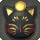 Black Painted Moogle Mask