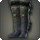 Dated Leather Jackboots (Black)