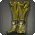 Tarnished Feet of the Golden Wolf