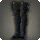 Smilodonskin Open-toed Boots of Aiming