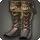 Altered Goatskin Moccasins