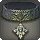 Platinum Lone Wolf Choker