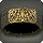 Gold Lone Wolf Bracelets