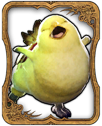 Carte Triple Triade Gros chocobo