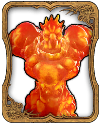 Carte Triple Triade Flamme liquide