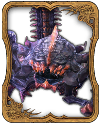 Carte Triple Triade Scorpion de lave